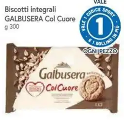 Famila Superstore Biscotti integrali Galbusera Col Cuore offerta