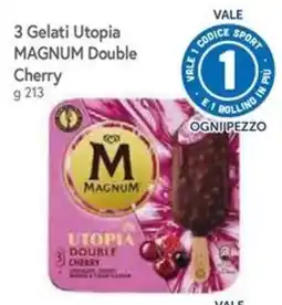 Famila Superstore Gelati Utopia Magnum Double Cherry offerta