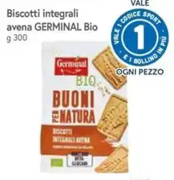 Famila Superstore Biscotti integrali avena Germinal Bio offerta