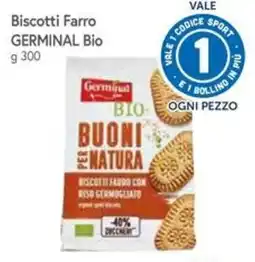 Famila Superstore Biscotti Farro Germinal Bio offerta