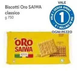 Famila Superstore Biscotti Oro SAIWA classico offerta
