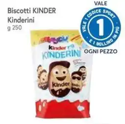 Famila Superstore Biscotti Kinder Kinderini offerta
