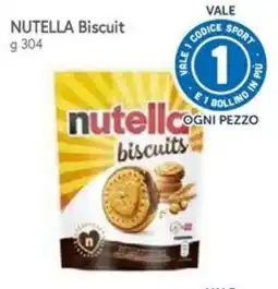 Famila Superstore Nutella biscuits offerta