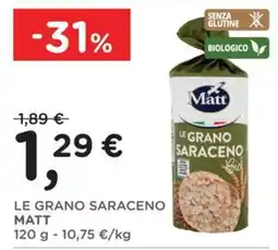 Poli Le grano saraceno matt offerta