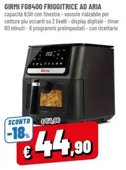 Famila Girmi friggitrice ad aria offerta