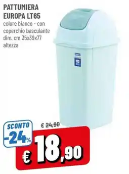 Famila Pattumiera Europa LT65 offerta