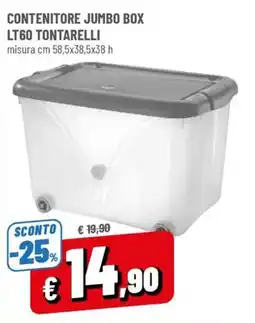 Famila Contenitore jumbo box Tontarelli offerta