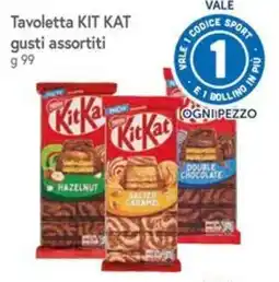 Famila Superstore Tavoletta KIT KAT gusti assortiti offerta
