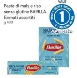 Famila Superstore Pasta di mais e riso senza glutine Barilla offerta