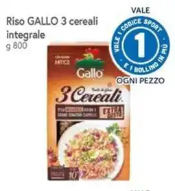 Famila Superstore Riso Gallo 3 cereali integrale offerta