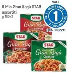 Famila Superstore Il Mio Gran Ragù STAR assortiti offerta