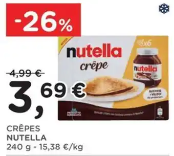 Crêpes Nutella