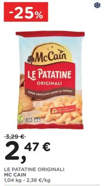 Le patatine originali McCain