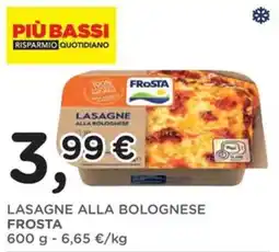 Poli Lasagne alla bolognese Frosta offerta