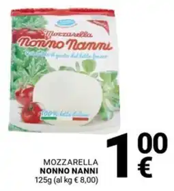 Supermercati Gulliver Mozzarella Nonno Nanni offerta
