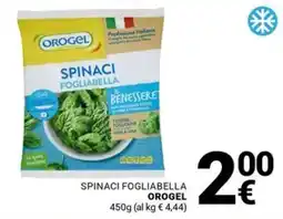 Supermercati Gulliver Spinaci fogliabella Orogel offerta