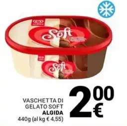 Supermercati Gulliver Vaschetta di gelato soft Algida offerta