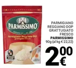 Supermercati Gulliver Parmigiano Reggiano DOP grattugiato fresco Parmissimo offerta