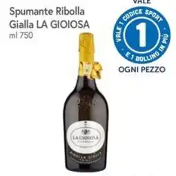 Famila Superstore Spumante Ribolla Gialla LA GIOIOSA offerta