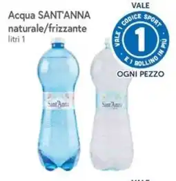 Famila Superstore Acqua SANT'ANNA naturale/frizzante offerta