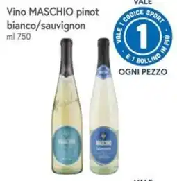 Famila Superstore Vino MASCHIO pinot bianco/sauvignon offerta
