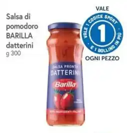 Famila Superstore Salsa di pomodoro Barilla datterini offerta