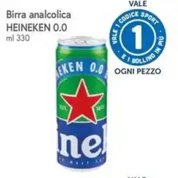 Famila Superstore Birra analcolica Heineken 0.0 offerta