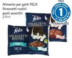 Famila Superstore Alimento per gatti FELIX Straccetti rustici offerta