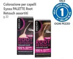 Famila Superstore Syoss Palette Root Retouch offerta