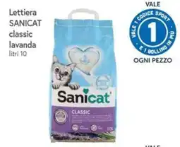 Famila Superstore Lettiera SANICAT classic lavanda offerta