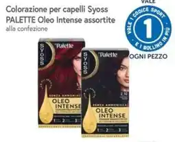 Famila Superstore Colorazione per capelli Syoss Palette Oleo Intense offerta