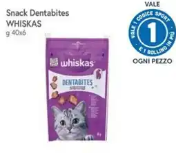 Famila Superstore Snack Dentabites Whiskas offerta