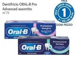Famila Superstore Dentifricio Oral-B Pro Advanced assortito offerta