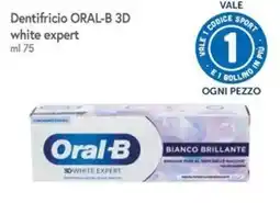Famila Superstore Dentifricio ORAL-B 3D white expert offerta