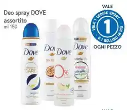 Famila Superstore Deo spray DOVE assortito offerta