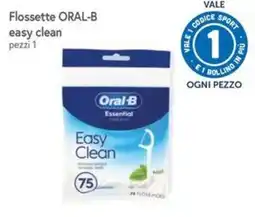 Famila Superstore Flossette Oral-B easy clean offerta
