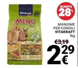 Supermercati Gulliver Menu Vital Vitakraft offerta