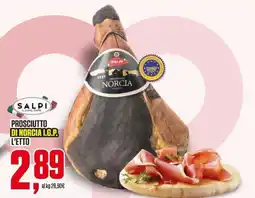 Coop Master Alleanza 3.0 Prosciutto di Norcia I.G.P. Salpi offerta