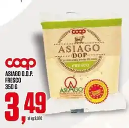 Coop Master Alleanza 3.0 Asiago D.O.P. Fresco offerta