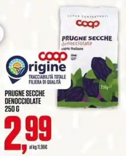 Coop Master Alleanza 3.0 Prugne secche denocciolate Coop Origine offerta
