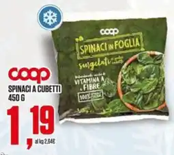 Coop Master Alleanza 3.0 Spinaci a cubetti offerta