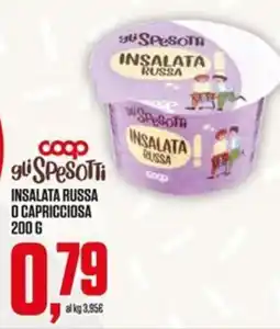 Coop Master Alleanza 3.0 gli Spesotti Insalata Russa offerta