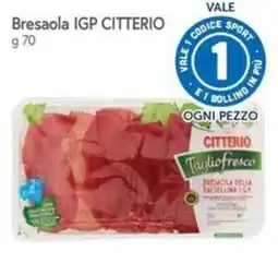 Famila Superstore Bresaola IGP Citterio offerta