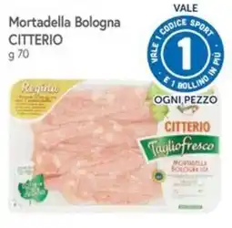 Famila Superstore Mortadella Bologna Citterio offerta