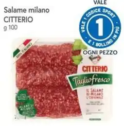 Famila Superstore Salame milano Citterio offerta