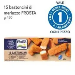 Famila Superstore 15 bastoncini di merluzzo Frosta offerta