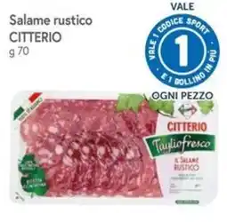 Famila Superstore Salame rustico Citterio offerta