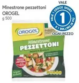 Famila Superstore Minestrone pezzetttoni OROGEL offerta