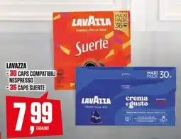 Coop Master Alleanza 3.0 Lavazza caps compatibili Nespresso Suerte offerta