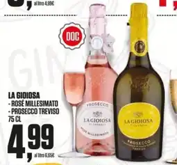 Coop Master Alleanza 3.0 La Gioiosa Prosecco Rosé Millesimato offerta